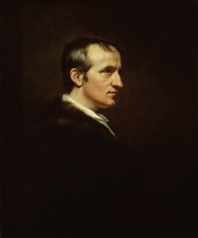 William Godwin by James Northcote (oil on canvas, 1802). National Portrait Gallery 1236 ccbyncnd2 licence