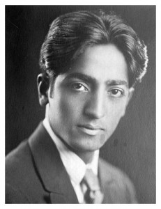 Picture of Jiddu Krishnamurti was sourced from the Wikimedia Commons and is reproduced under a Creatvice Commons licence.