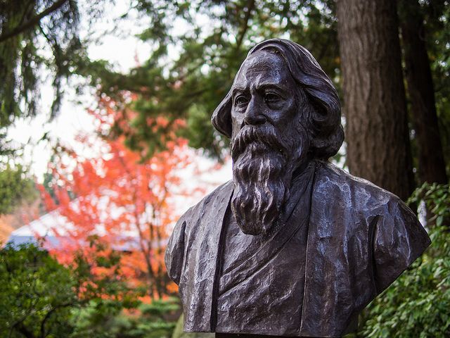 The picture of Rabindranath Tagore is by Eugene Kim. Sourced from Flickr and reproduced under a Creative Commons Attribution 2.0 Generic (CC BY 2.0) licence.
