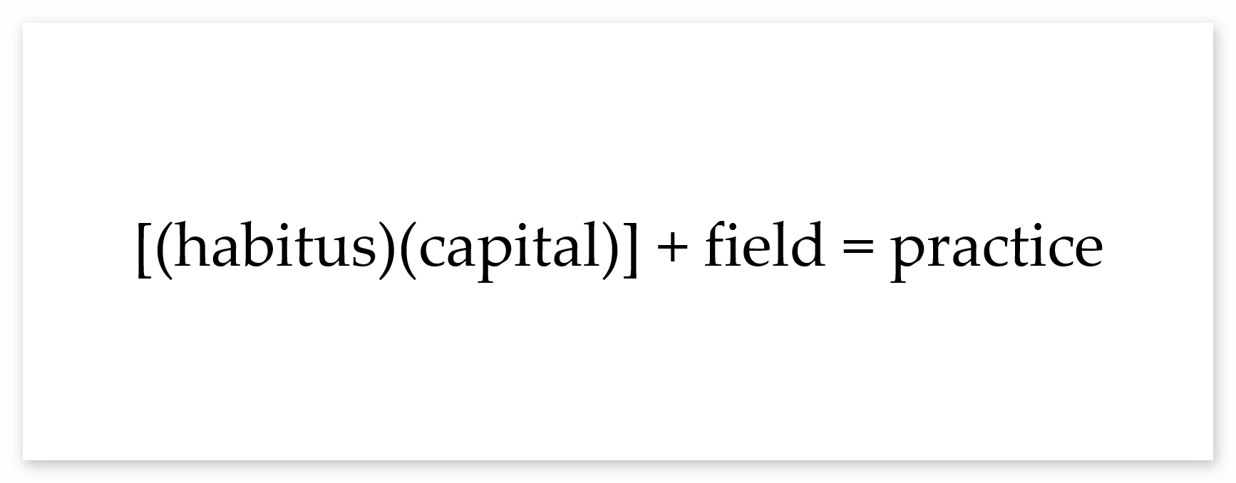 habitus-capital-field